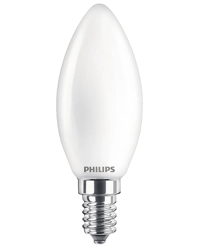 PHILIPS LED-pære 4,3W E14 B35