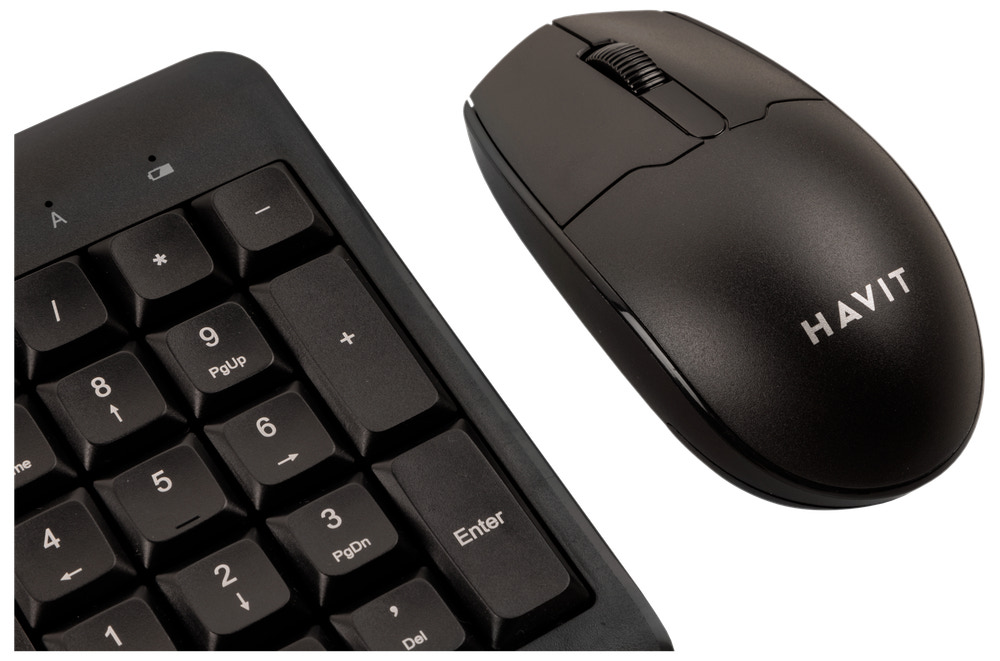 HAVIT Tastatur og mus Wireless KB269GCM