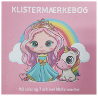 Klistermærkebog Prinsesser