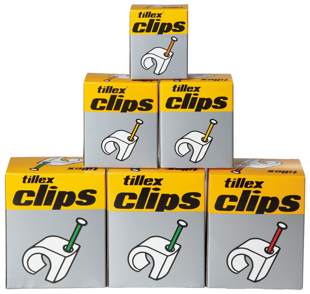 Tillex Clips 3-5 mm - klar