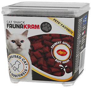 Faunakram Kattesnacks - Steriliseret 75 g