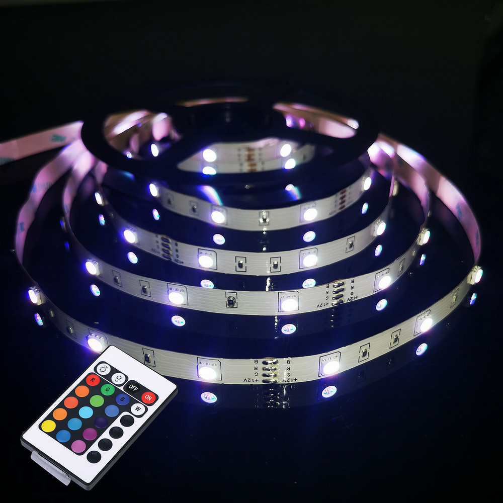 SARTANO Flexstrip RGB LED og fjernbetjening - 1 meter