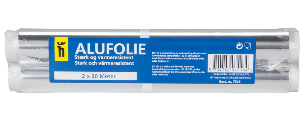 Alufolie 2 ruller