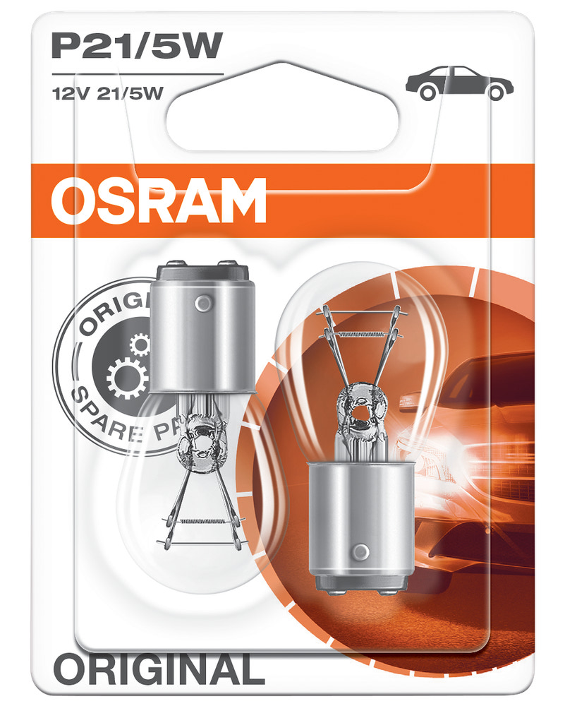 Osram billampa P21/5W 12V 2 st