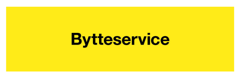 Bytteservice