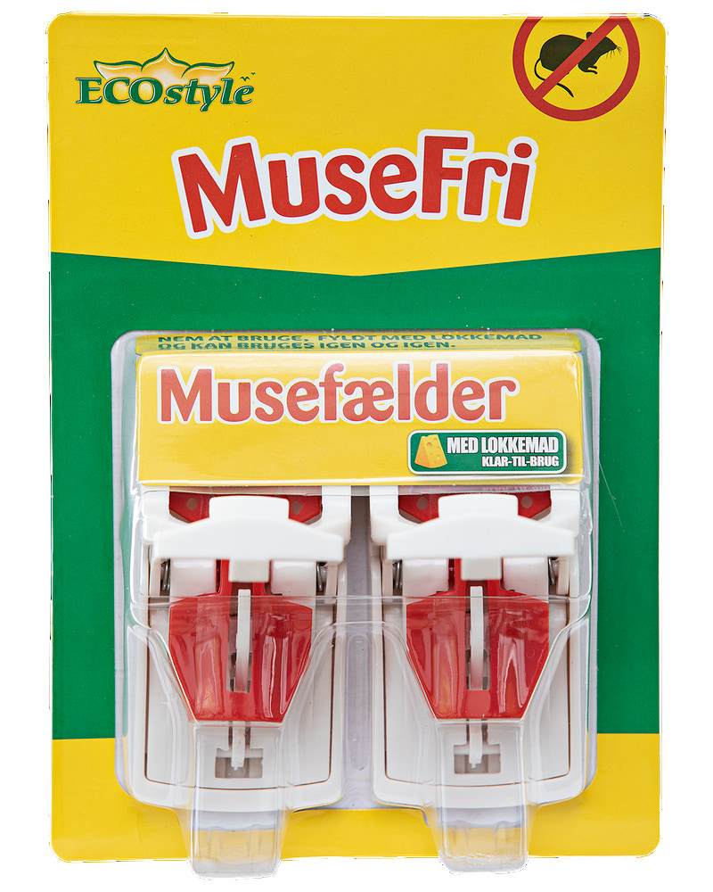 ECOstyle MuseFri Musefælde 2-pak