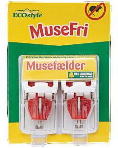 ECOstyle MuseFri Musefælde 2-pak