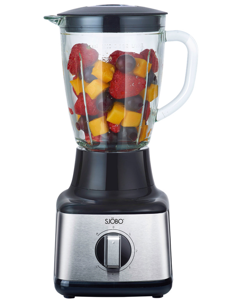 SJÖBO Blender med glaskande 500 W - 1,5 L