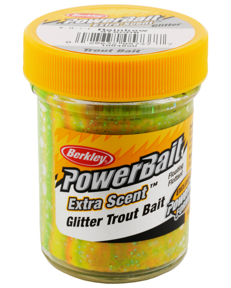 Powerbait rainbow glitter