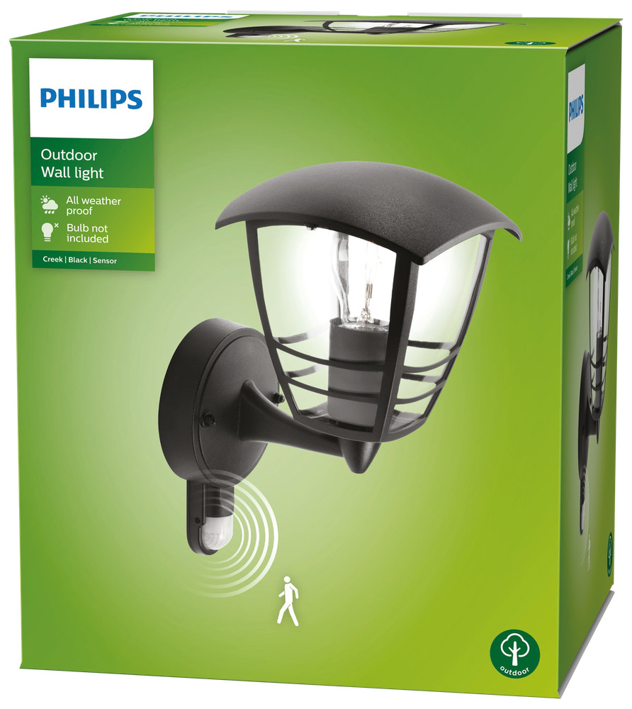 PHILIPS VÄGGLAMPA CREEK SENSOR