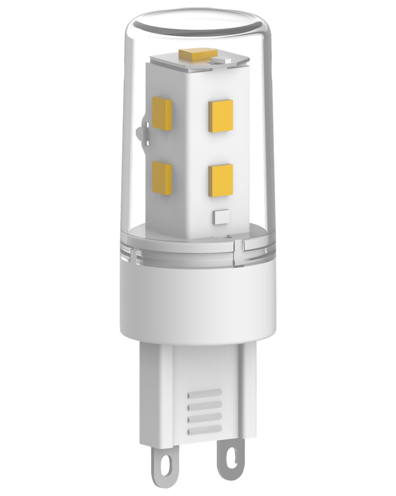 Cosna LED 3,3W G9 klar 3-pack