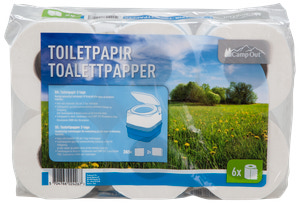 CampOut Toiletpapir 2 lags 6-pak