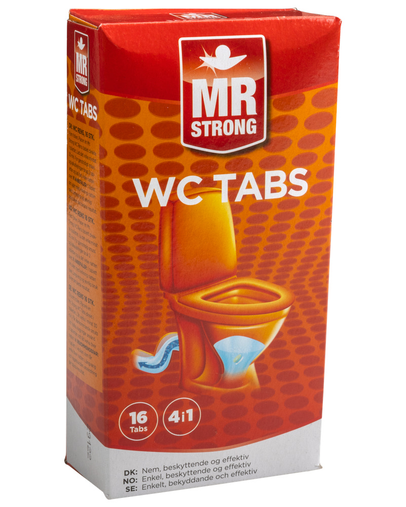 MR STRONG WC-tabs 16 x 25 g