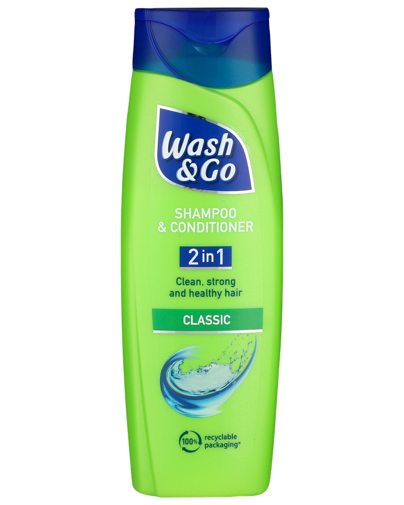 Wash&Go Shampoo 180 ml 2-i-1