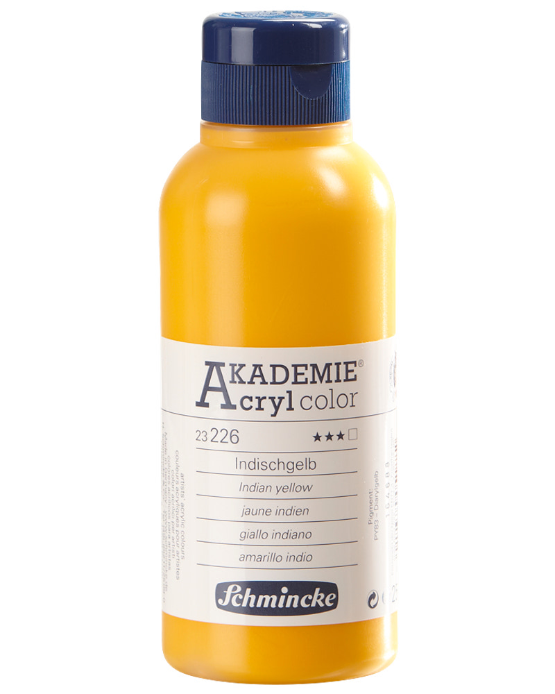 Schmincke Akrylfarve 250 ml Indian yellow