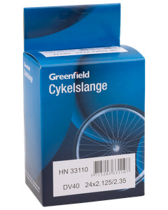 Greenfield Cykelslange DV40 24 x 2,12-2,35