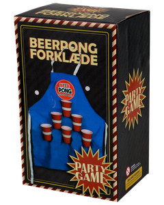 Beerpong forklæde-spil