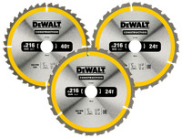 DeWALT Rundsavsklinge 216 x 2,6 x 30 mm 3 stk.