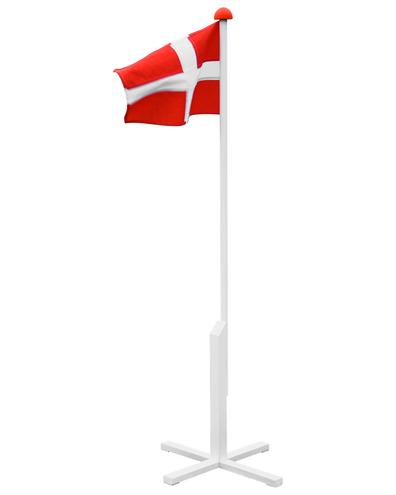 Flagstang med flag - 150 cm