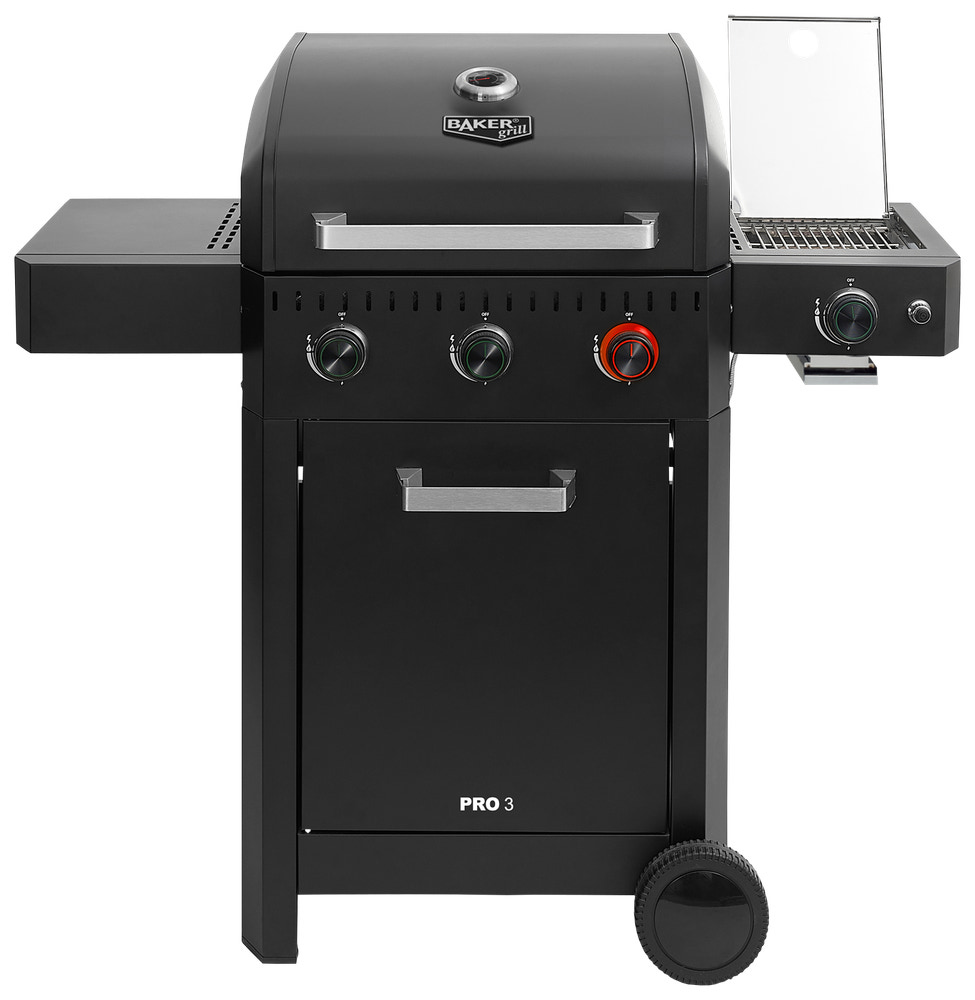 BAKERgrill Gasolgrill Pro 3+1