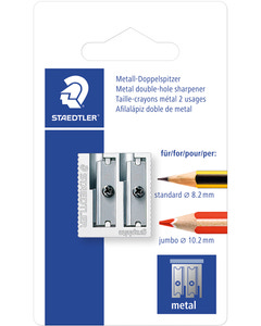 Staedtler Blyantspidser dobbelt metal