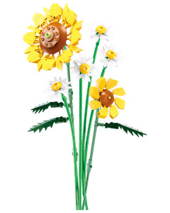 Sluban Flowers Solsikker M38-B1121A - 329 dele