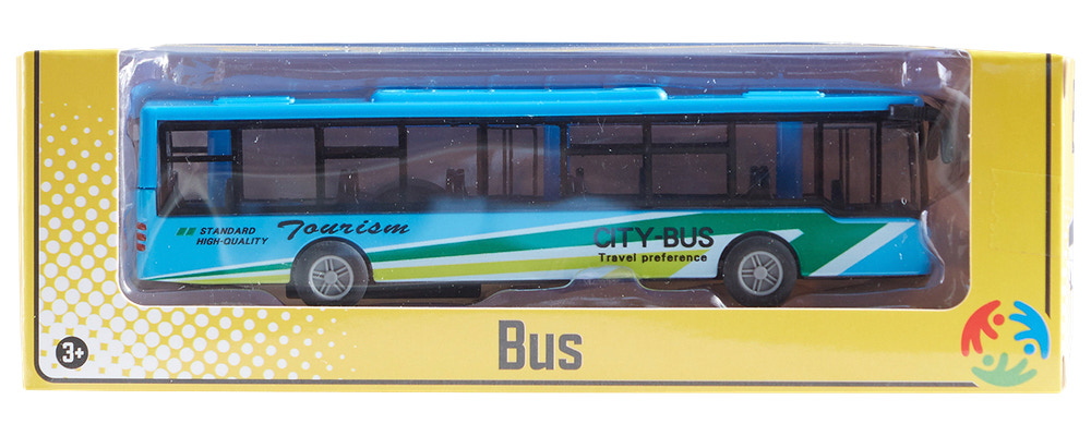 Bus 15 cm - assorterede farver