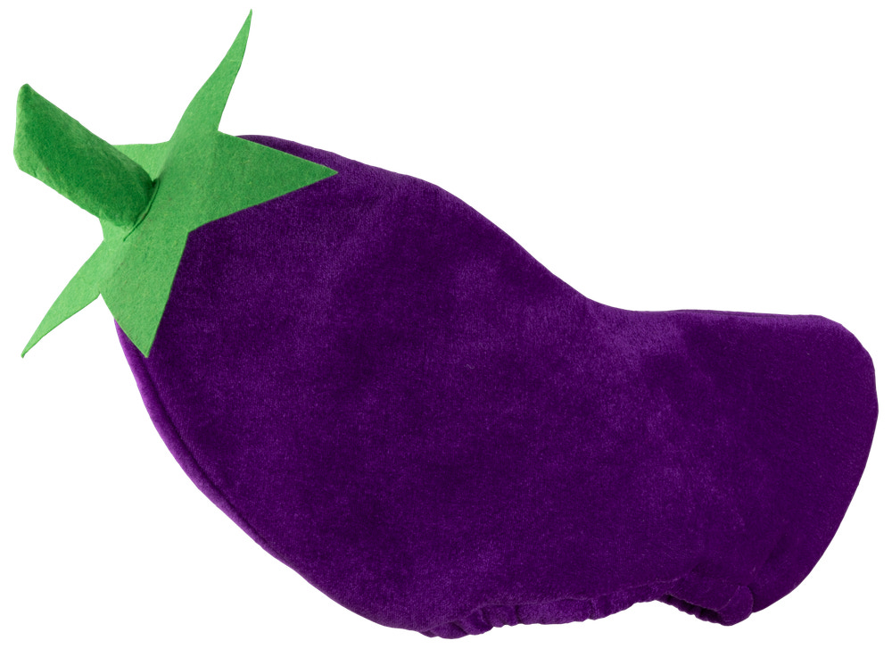 Nyårshatt aubergine