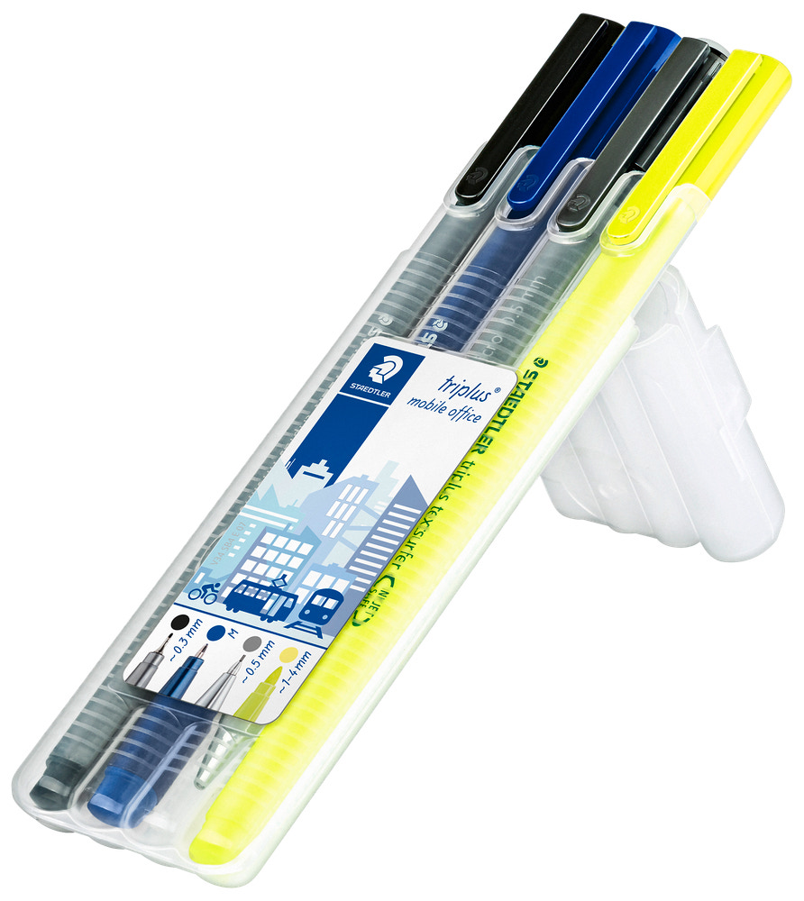 STAEDTLER TRIPUL PENNSET 4 ST