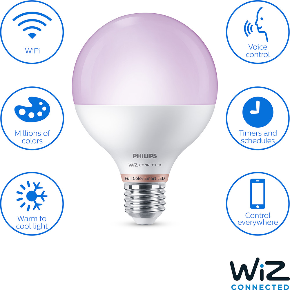 Philips smart 11w e27 color