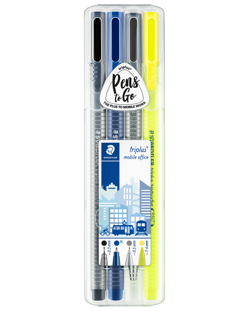 STAEDTLER TRIPUL PENNSET 4 ST