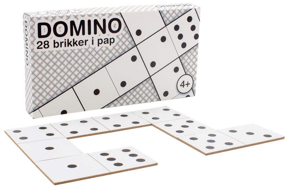 SÄLLSKAPSSPEL DOMINO PAPP