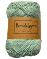 Bomullsgarn 50 g aqua