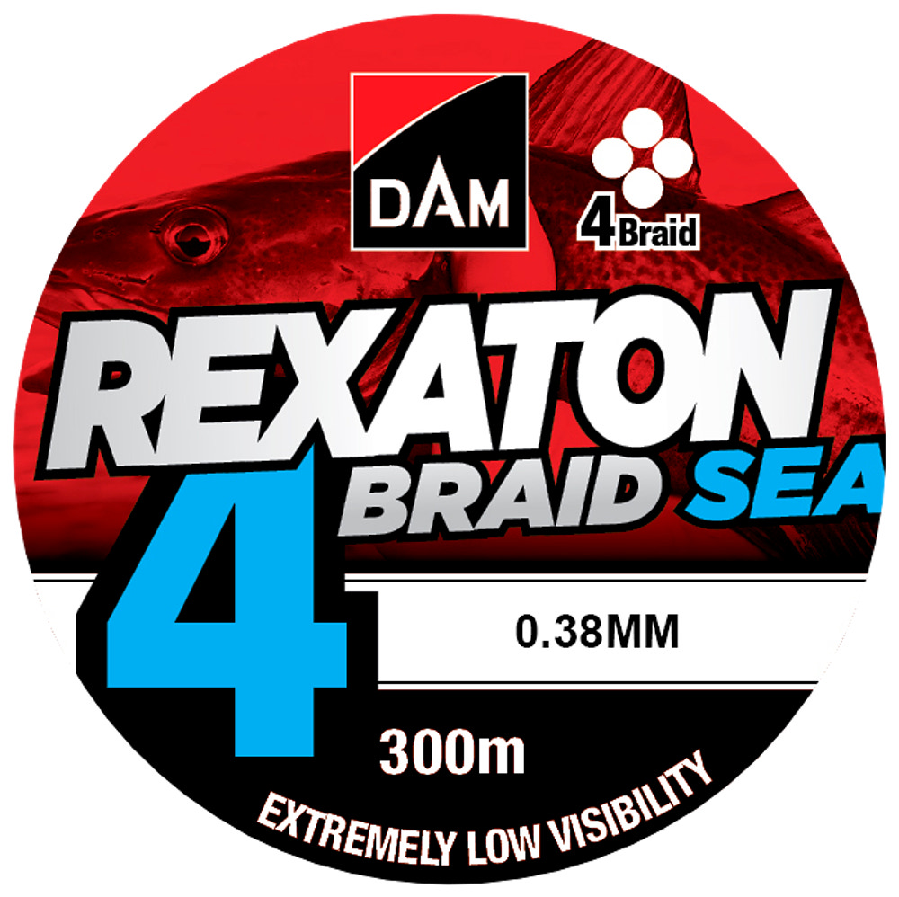 DAM 4 BRAID 300M 0,38MM GUL