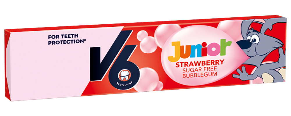 V6 Junior Strawberry 22 g