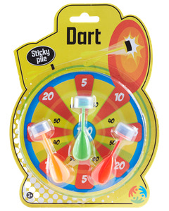 Sticky dart med pile