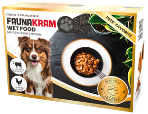 Premium menuboks hund 8 x 100 g