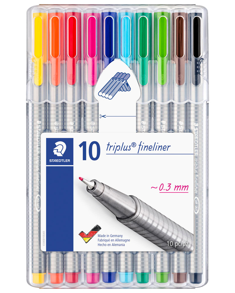 Staedtler Fineliner 10-pak