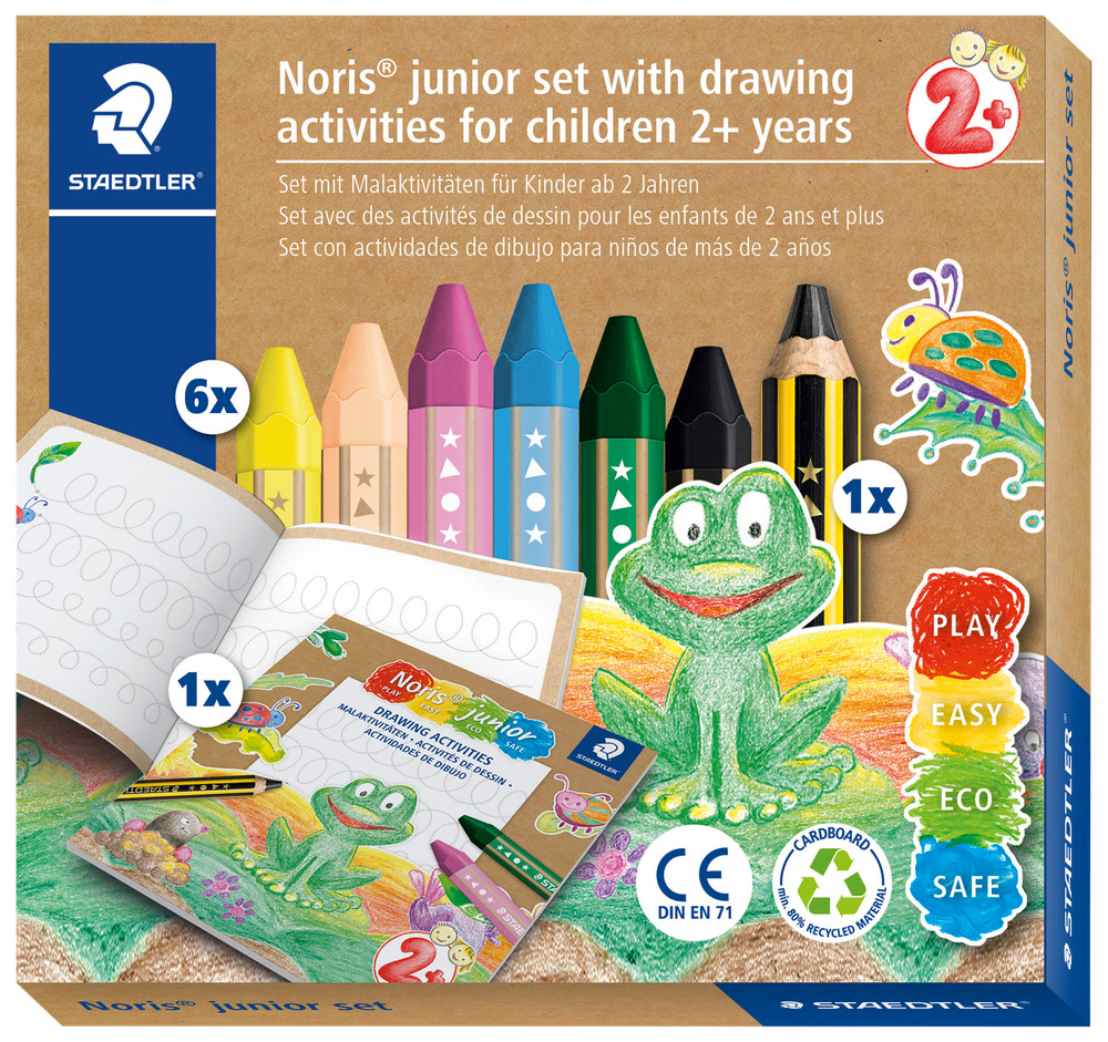 STAEDTLER NORIS JR MÅLARSET