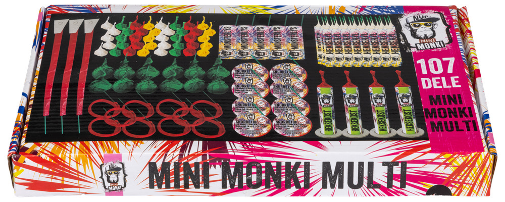 Mini Monki Multi sortiment 107 dele