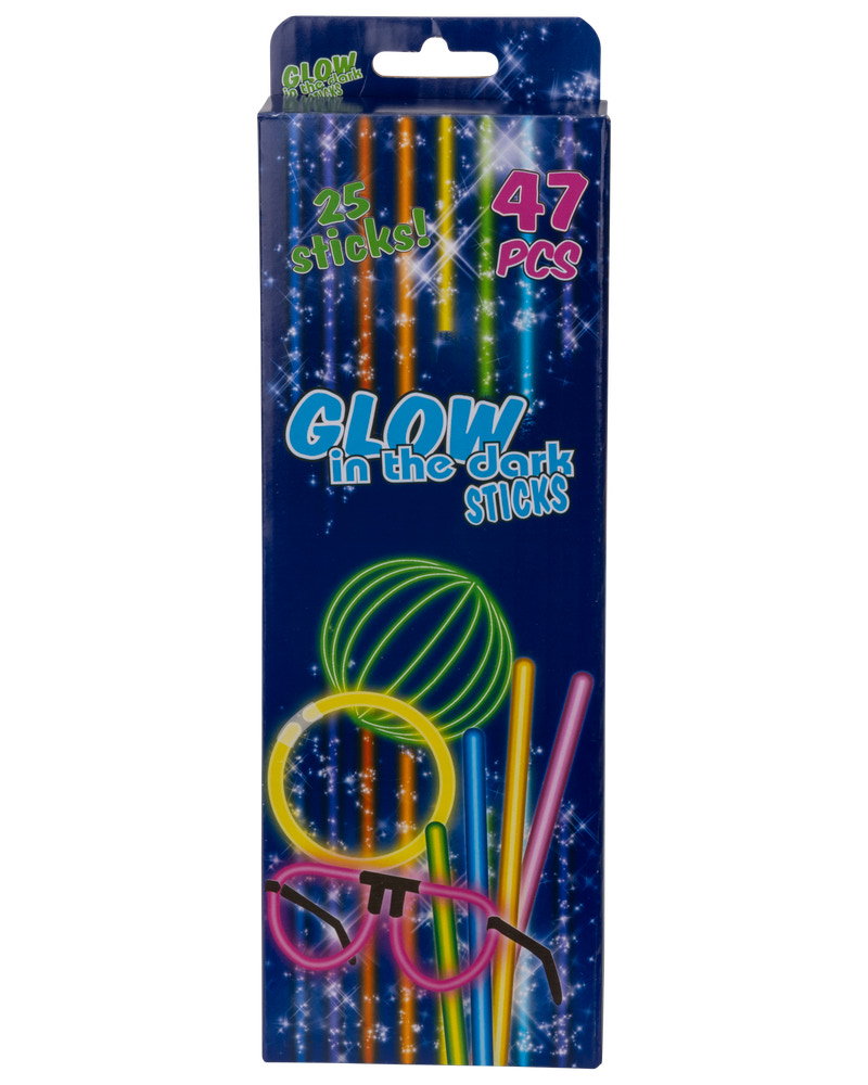 Glowsticks sæt 47 dele