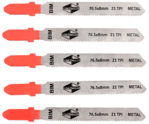 Mitsutomo Sticksågblad Metall 21T 5 st.