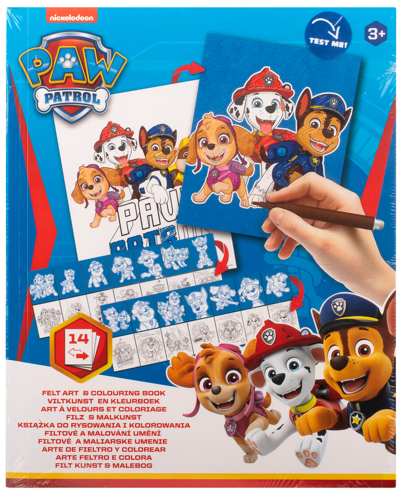 Paw Patrol målarbok