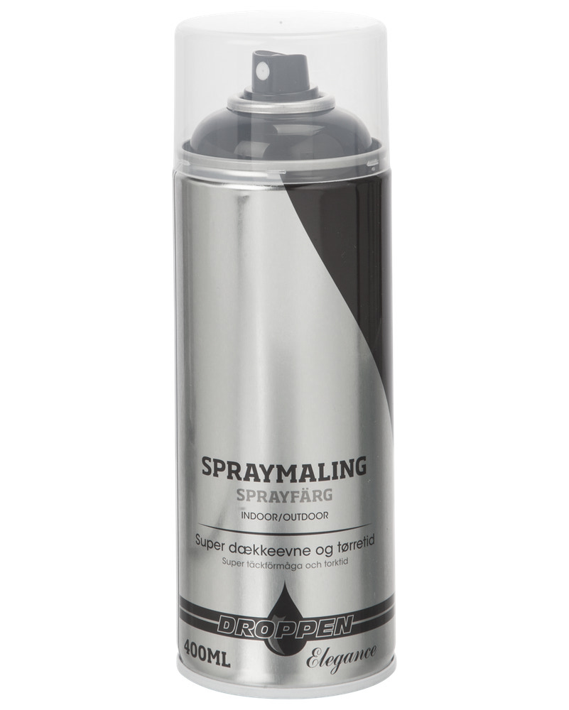 Droppen Elegance Spray - sort blank