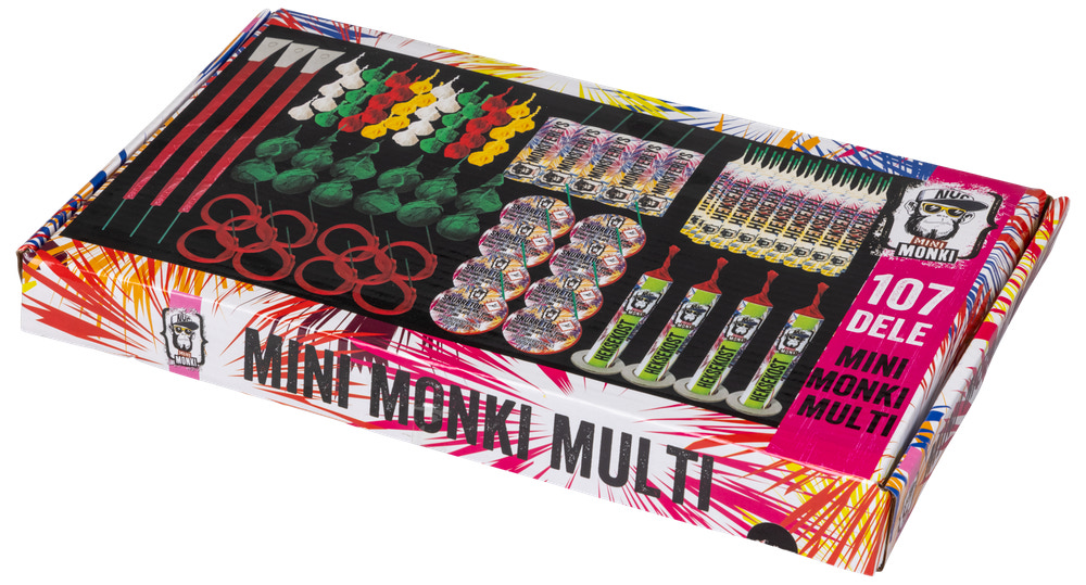 Mini Monki Multi sortiment 107 dele