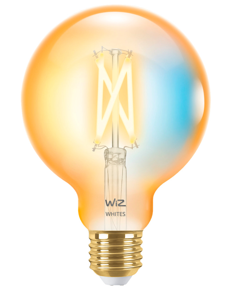 Smart LED-pære 7W E27 G95 Amber