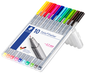 Staedtler Fineliner 10-pak