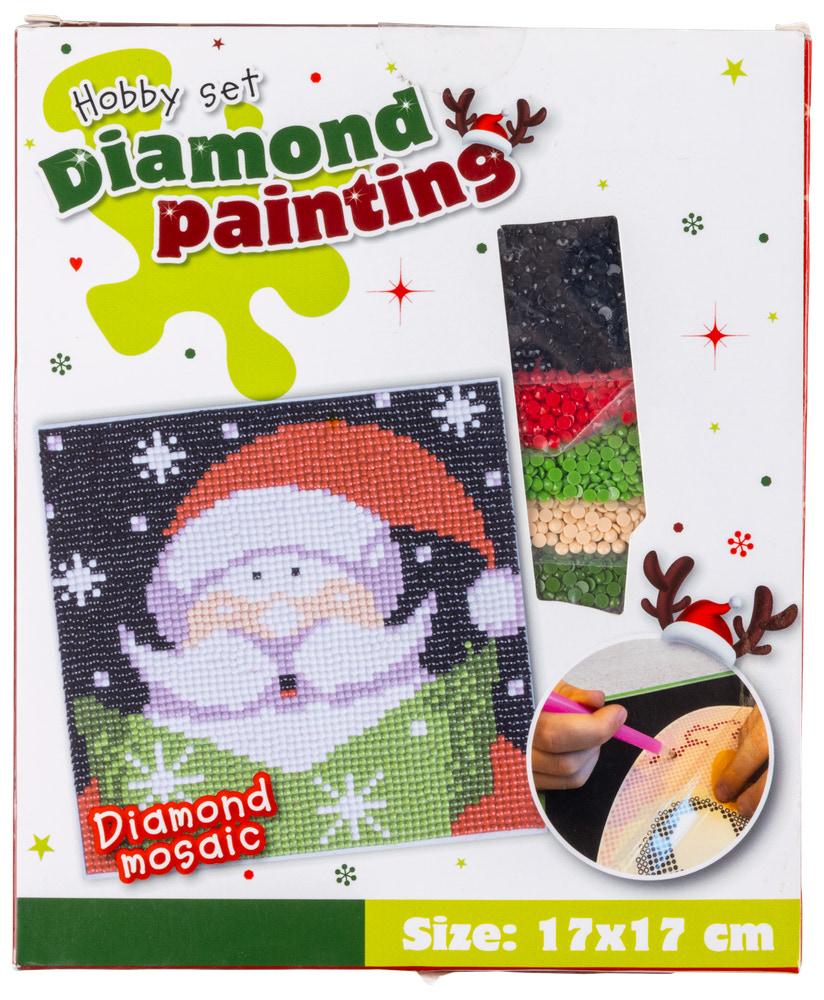 DIAMOND PAININT 17X17 CM JUL