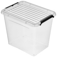 Plastlåda transparent 3 L