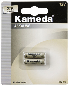 Kameda Alkaline batteri - 12V 27A 2-pak